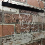 Poker Blackjack LED Light Sign - LED Gift Works