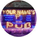 Personalized Neighborhood Pub Bar LED Light Sign - Way Up Gifts