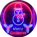 Merry Christmas Decoration Snowman LED Light Sign - Way Up Gifts