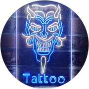 Hannya Mask Tattoo LED Light Sign - LED Gift Works