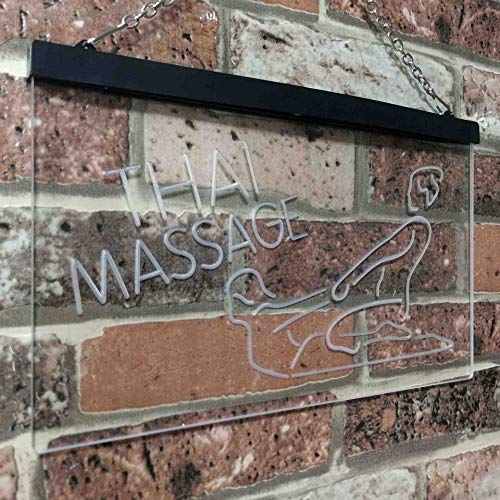 Thai Massage LED Light Sign - LED Gift Works