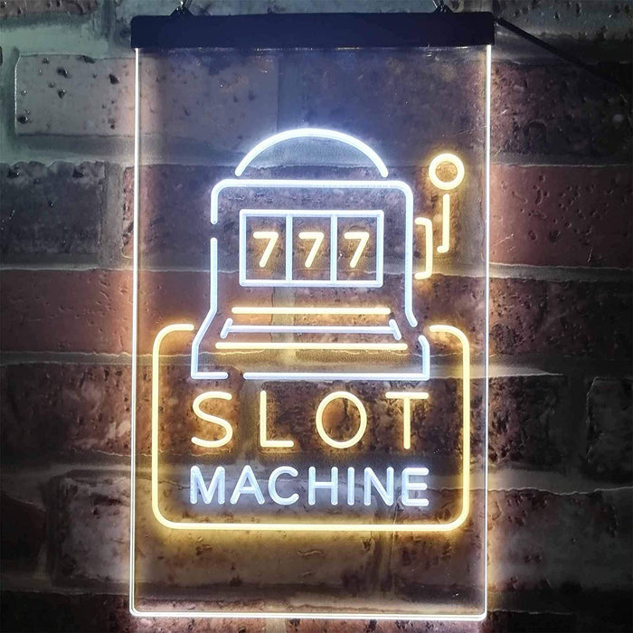 Casino Gambling Slot Machine LED Light Sign - Way Up Gifts