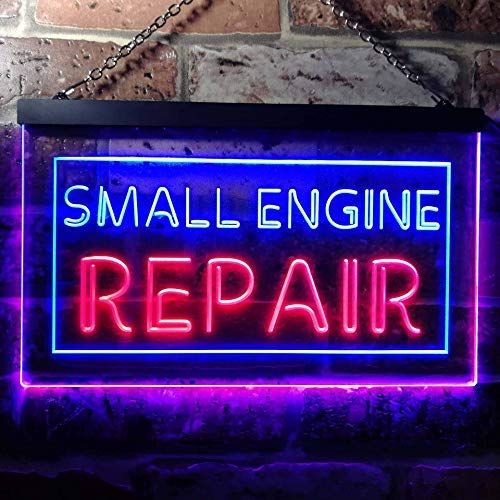 Small Engine Repair LED Light Sign - LED Gift Works