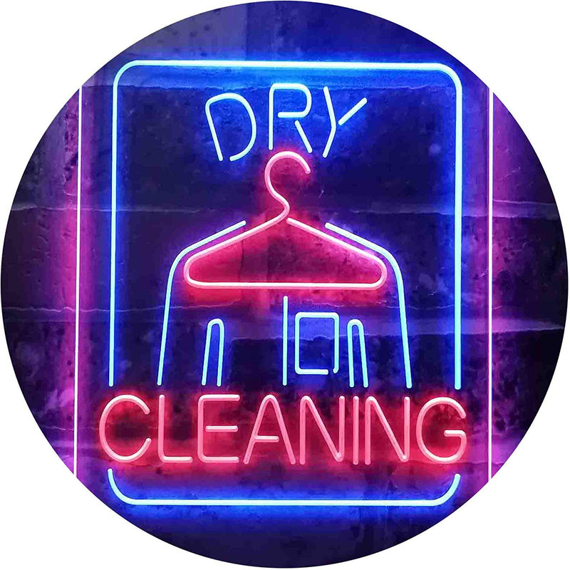 Cleaners Dry Cleaning LED Light Sign - LED Gift Works