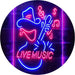 Cowboy Guitar Live Music LED Light Sign - Way Up Gifts