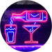 Wine Beer Shots Liquor Cocktails LED Light Sign - Way Up Gifts