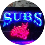 Sandwiches Hoagies Subs LED Light Sign - LED Gift Works