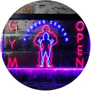 Fitness Center Open Gym LED Light Sign - LED Gift Works