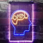 Open Mind Brain Storming LED Light Sign - LED Gift Works