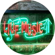 Live Music LED Light Sign - LED Gift Works