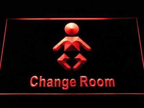 Baby Change Restroom LED Light Sign - LED Gift Works