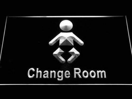 Baby Change Restroom LED Light Sign - LED Gift Works