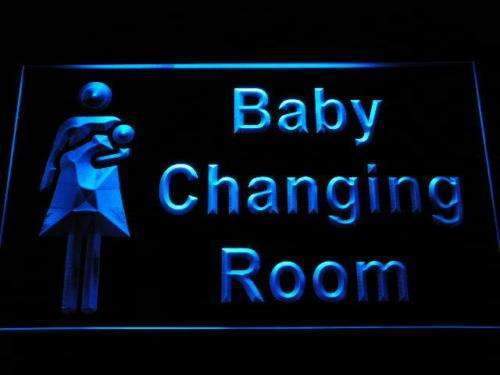 Baby Changing Room LED Light Sign - LED Gift Works