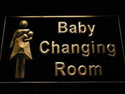Baby Changing Room LED Light Sign - LED Gift Works