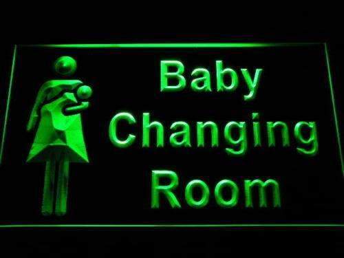 Baby Changing Room LED Light Sign - LED Gift Works