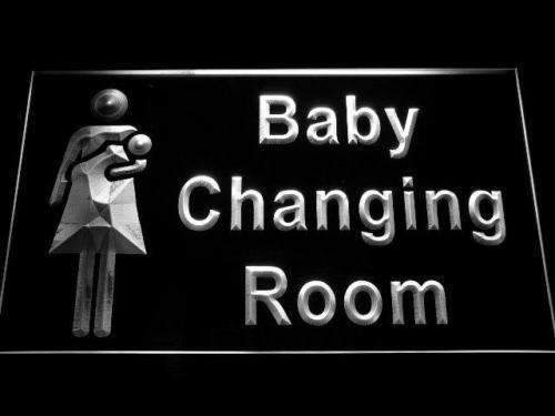 Baby Changing Room LED Light Sign - LED Gift Works