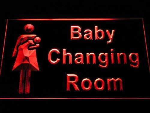 Baby Changing Room LED Light Sign - LED Gift Works