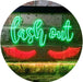 Eyelashes Lash Out Girl Room Beauty Decor LED Light Sign - Way Up Gifts