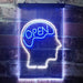 Open Mind Brain Storming LED Light Sign - Way Up Gifts