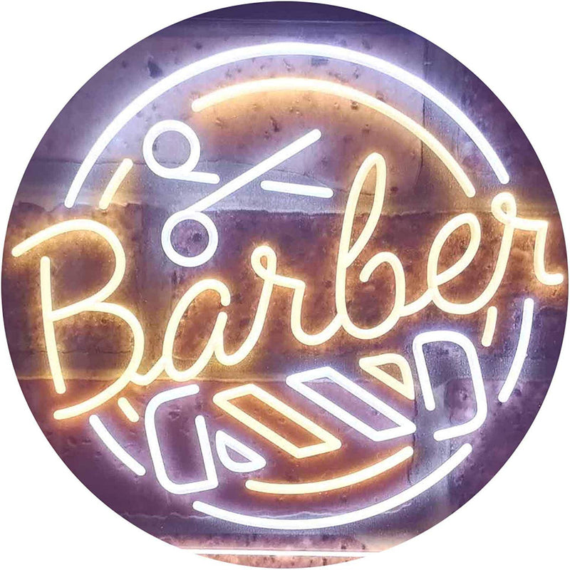 Barber LED Light Sign - LED Gift Works