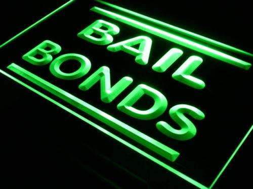 Bail Bonds LED Light Sign - Way Up Gifts