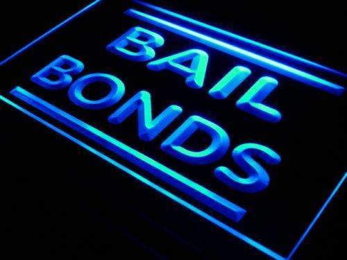 Bail Bonds LED Light Sign - Way Up Gifts