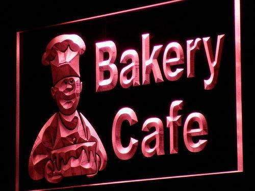 Bakery Cafe LED Light Sign - LED Gift Works