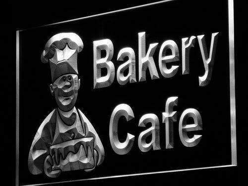 Bakery Cafe LED Light Sign - Way Up Gifts
