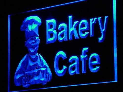 Bakery Cafe LED Light Sign - Way Up Gifts