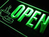 Bakery Coffee Donuts Open LED Light Sign - Way Up Gifts