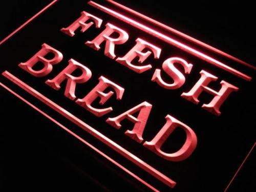 Bakery Fresh Bread LED Light Sign - LED Gift Works
