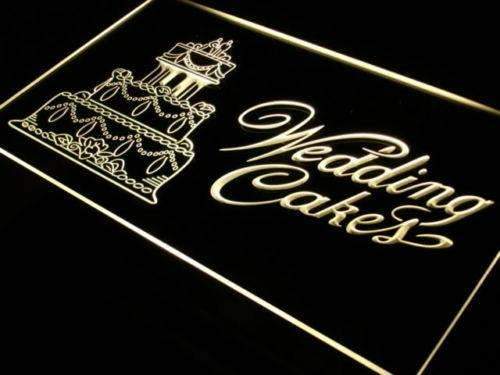 Bakery Wedding Cakes LED Light Sign - Way Up Gifts