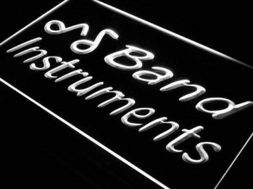 Band Instruments Store LED Light Sign - LED Gift Works
