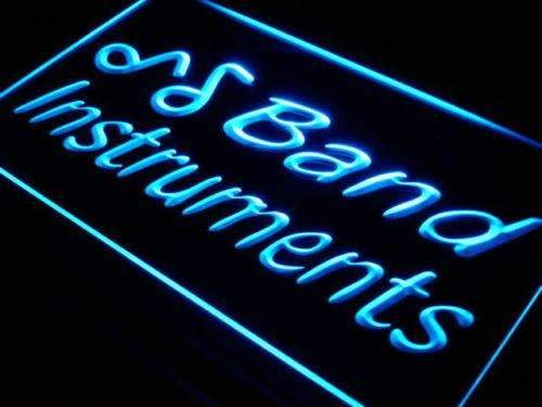 Band Instruments Store LED Light Sign - LED Gift Works