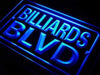 Bar Decor Billiards Boulevard LED Light Sign - Way Up Gifts