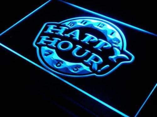 Bar Happy Hour LED Light Sign - Way Up Gifts