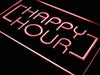 Bar Happy Hour LED Light Sign - Way Up Gifts