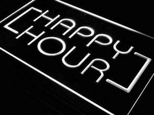 Bar Happy Hour LED Light Sign - Way Up Gifts