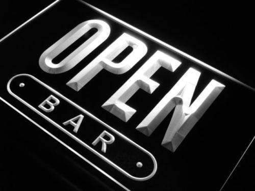 Bar Open LED Light Sign - Way Up Gifts
