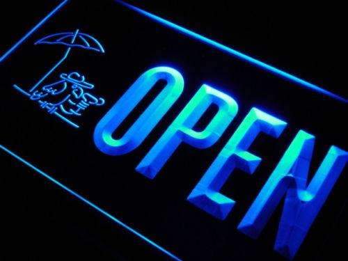 Bar Parrot Cocktail Open LED Light Sign - Way Up Gifts
