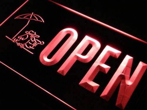 Bar Parrot Cocktail Open LED Light Sign - Way Up Gifts