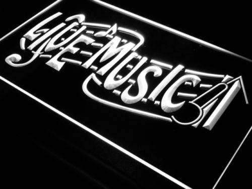Bar Restaurant Live Music LED Light Sign - Way Up Gifts