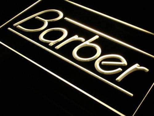 Barber LED Light Sign - LED Gift Works