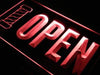 Barber Pole Open LED Light Sign - Way Up Gifts