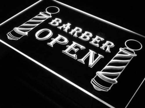 Barber Poles Open LED Light Sign - Way Up Gifts