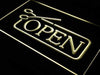 Barber Salon Haircut Open LED Light Sign - Way Up Gifts