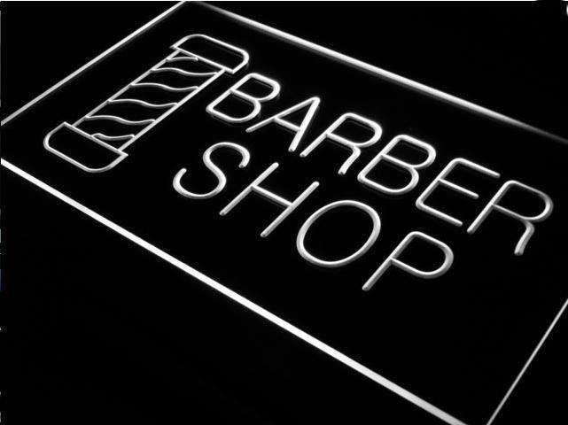 Barber Shop LED Light Sign - Way Up Gifts