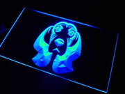 Basset Hound Dog LED Light Sign - LED Gift Works