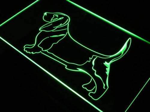 Basset Hound LED Light Sign - LED Gift Works
