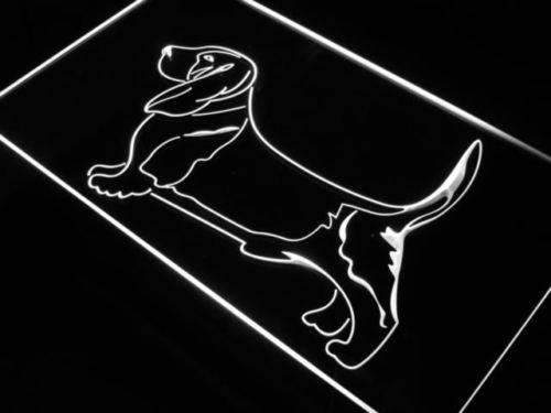 Basset Hound LED Light Sign - Way Up Gifts